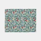 Redberry Tree, William Morris Fleecedecke (Vorderseite (Horizontal))