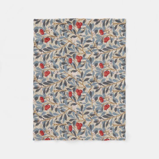 Redberry Tree, William Morris Fleecedecke (Vorderseite)