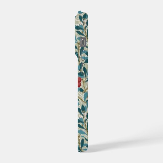 Redberry Tree, William Morris iPhone Hülle (Linke Seite)