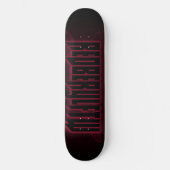 RedBerylFTW Banner Deck Skateboard (Vorderseite)