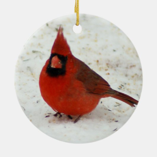 Redbird Keramikornament (Hinten)