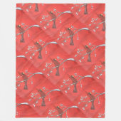 Redbird Rhapsody Fleecedecke (Vorderseite)