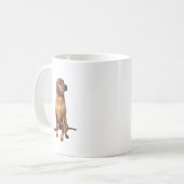 Redbone Coon Hound (A) Kaffeetasse (Vorderseite Links)