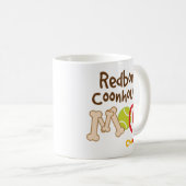 Redbone Coonhound-Hundezucht-Mama-Geschenk Kaffeetasse (VorderseiteRechts)