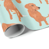Redbone Coonhound-Packpapier Geschenkpapier (Rolleneckpunkt)