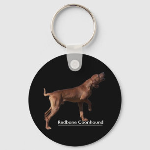 Redbone Coonhound Schlüsselanhänger