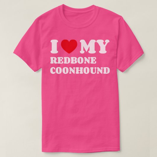 Redbone Coonhound T-Shirt (Design vorne)