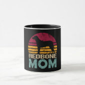 Redbone-Mama Vintag Tasse (Zentrum)