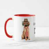 Redbone-Vater-Tasse Tasse (Links)