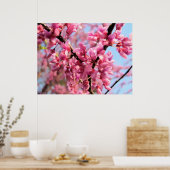 Redbud Blossoms Print Poster (Küche)