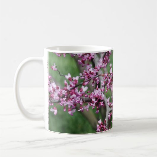 Redbud Blumen Kaffeetasse (Links)