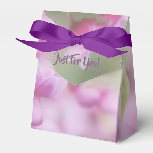 Redbud-Blüten Geschenkschachtel (Vorderseite)