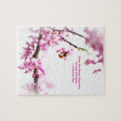 Redbud & Honeybee in Springtime Puzzle (Horizontal)
