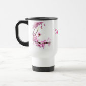 Redbud & Honeybee in Springtime Reisebecher (Links)