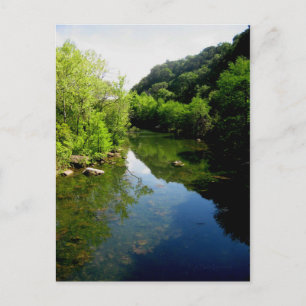 Redbud Isle on Ladybird Lake in Austin Texas Postkarte