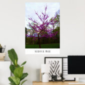REDBUD TREE-Plakat Poster (Heimbüro)