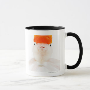 Redcap lionhead Goldfisch (Carassius auratus) Tasse