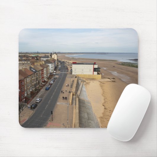 Redcar Beach from the Beacon Mousepad (Mit Mouse)