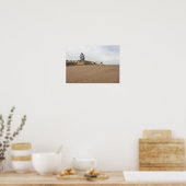Redcar Beach und Beacon Poster (Küche)