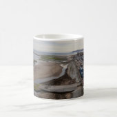 Redcar Beach vom Beacon aus Kaffeetasse (Mittel)