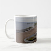 Redcar Beach vom Beacon aus Kaffeetasse (Links)
