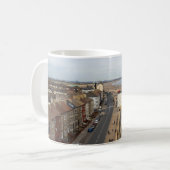 Redcar Beach vom Beacon aus Kaffeetasse (Vorderseite Links)