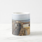 Redcar Beach vom Beacon aus Kaffeetasse (Mittel)