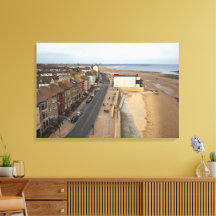 Redcar Beach vom Beacon aus