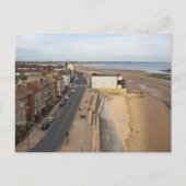 Redcar Beach vom Beacon aus Postkarte (Vorderseite)