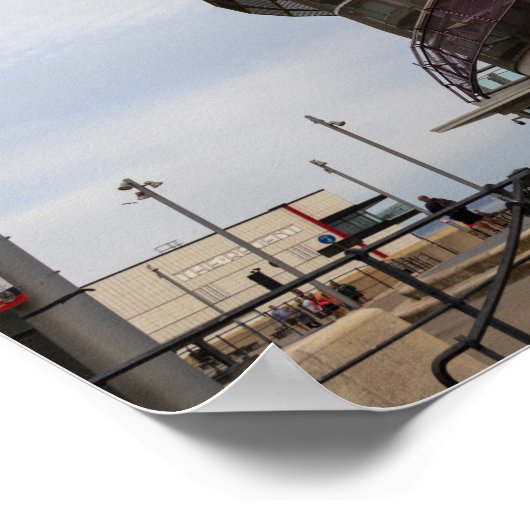 Redcar  Beacon Poster (Ecke)