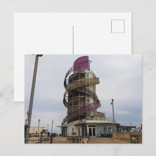 Redcar  Beacon Postkarte (Vorne/Hinten)