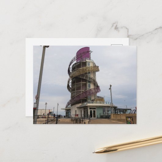 Redcar  Beacon Postkarte (Vorderseite/Rückseite Beispiel)