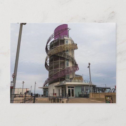 Redcar  Beacon Postkarte (Vorderseite)