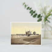 Redcar, der Pier, Yorkshire, England, seltene Foto Postkarte (Stehend Vorderseite)