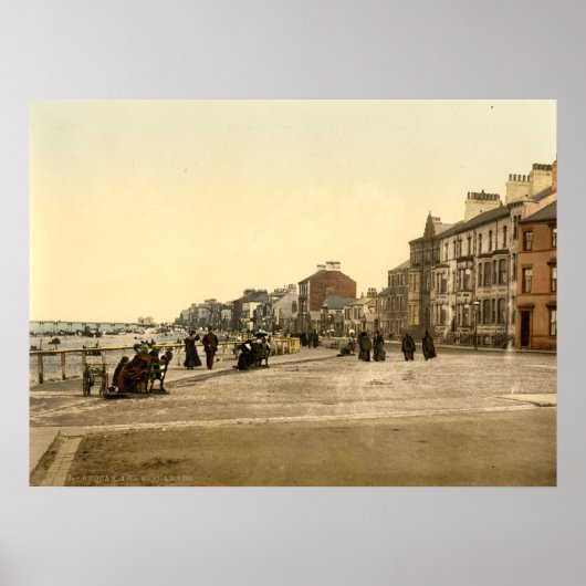 Redcar Esplanade II, Yorkshire, England Poster (Vorne)
