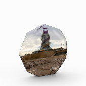 Redcar Strand und Beacon Fotoblock (Links)
