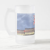 Redcoats kommen! mattglas bierglas (Links)