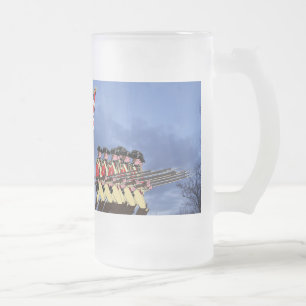 Redcoats kommen! mattglas bierglas