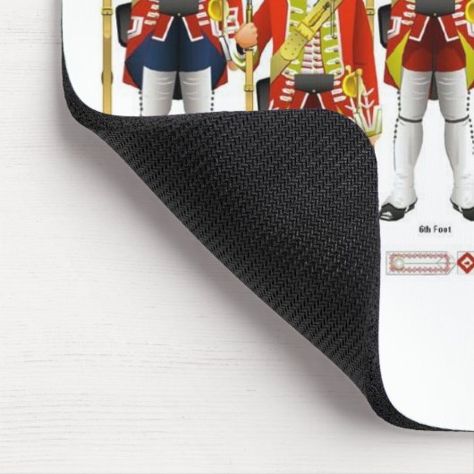 Redcoatsoldaten Mousepad (Ecke)