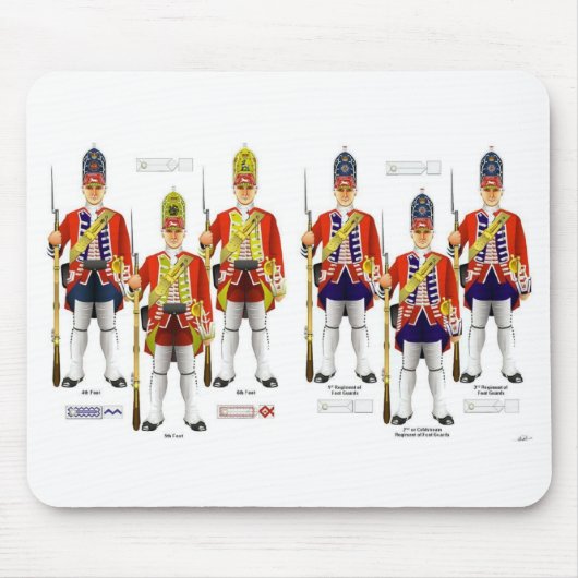 Redcoatsoldaten Mousepad (Vorne)