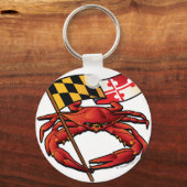 RedCrab_MD_banner.ai Schlüsselanhänger (Vorderseite)