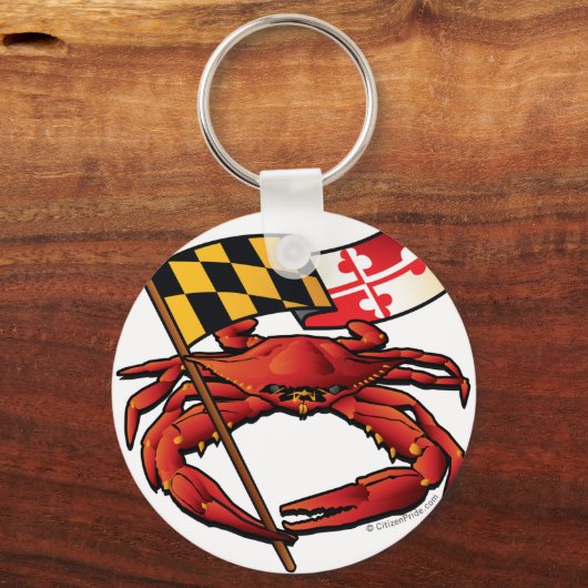 RedCrab_MD_banner.ai Schlüsselanhänger (Vorderseite)