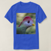 RedCrested Turaco T-Shirt (Design vorne)