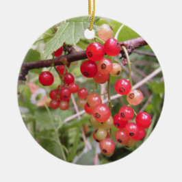 Redcurrant Keramik Ornament