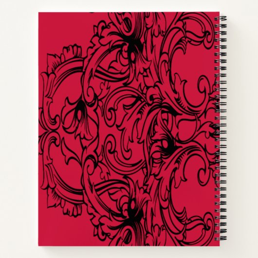 Redd Dinner Spiral Notizblock (Rückseite)