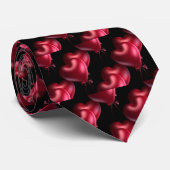 Redd Herzen Krawatte (Gerollt)