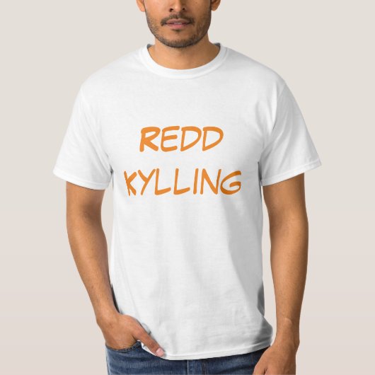 Redd Kylling, ängstliches Hühnchen im Norwegischen T-Shirt (Vorderseite)