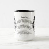 Redding Familien-Wappen Tasse (Zentrum)