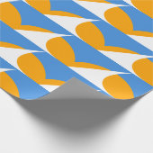 Redding-Flagge, Kalifornien Geschenkpapier (Ecke)