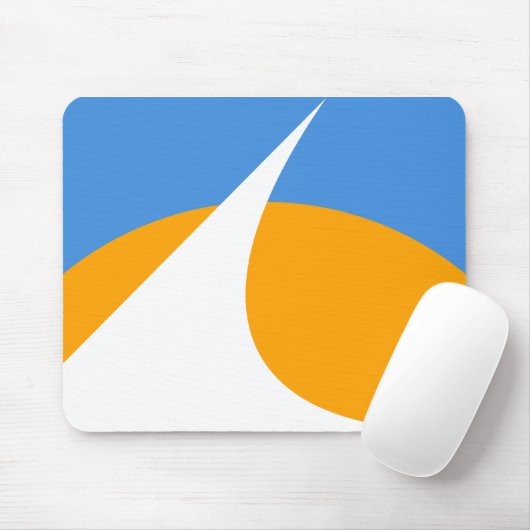 Redding-Flagge, Kalifornien Mousepad (Mit Mouse)